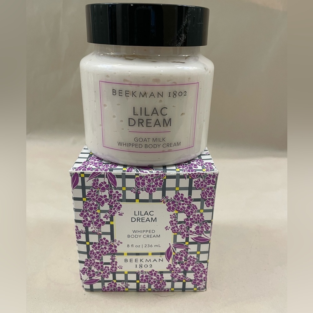 Beekman 1802 Lilac Dream Whipped Body Cream 8 fl oz, Brand new, unopened.